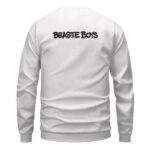 Beastie Boys Monochrome Art White Sweatshirt