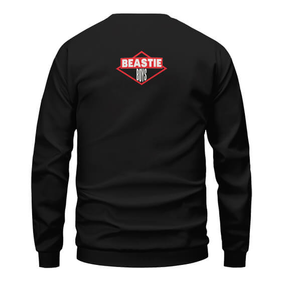 Beastie Boys Selfie Portrait Design Black Sweater