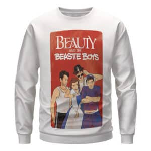 Beauty and the Beastie Boys White Sweatshirt