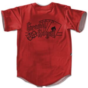 Best Of Grand Royal 12's Album Red Baseball Shirt