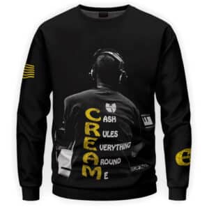 C.R.E.A.M. Wu-Tang Clan Black Sweatshirt