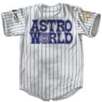 Cactus Jack 30 Astroworld Stripe Baseball Shirt