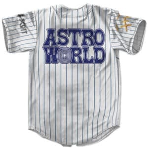 Cactus Jack 30 Astroworld Stripe Baseball Shirt