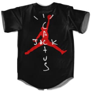 Cactus Jack Air Jordan Logo Baseball Uniform