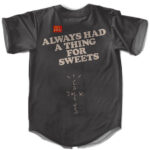 Cactus Jack Apple Pie Black Baseball Jersey