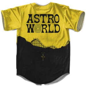 Cactus Jack Astroworld Yellow Baseball Uniform