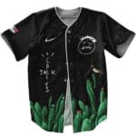 Cactus Jack Cactus Design Artwork Baseball Shirt