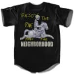 Cactus Jack Neighborhood Black Baseball Jersey