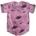 Cactus Jack x Nike Air Jordan Pink Baseball Shirt