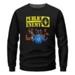 Classic Public Enemy Members Photo Black Sweater