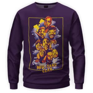 Dope Wu-Tang Clan Artwork Crewneck Sweatshirt