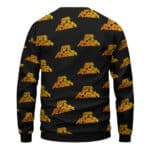Fear of a Black Planet Pattern Black Sweatshirt