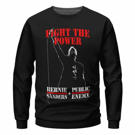 Fight The Power Public Enemy Silhouette Sweater