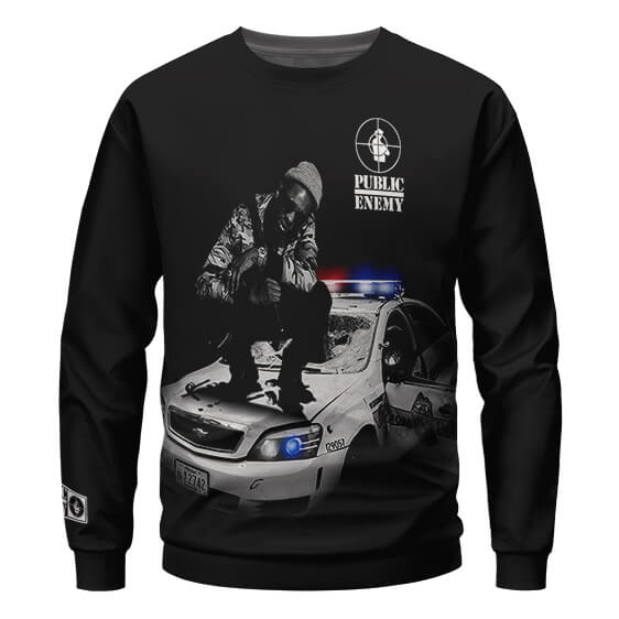 Flavor Flav Police Car Epic PE Black Sweatshirt