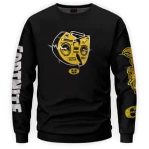 Fortnite x Wu-Tang Clan Black Crewneck Sweatshirt