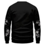 Ghost Face Logo Wu-Tang Clan Black Sweater