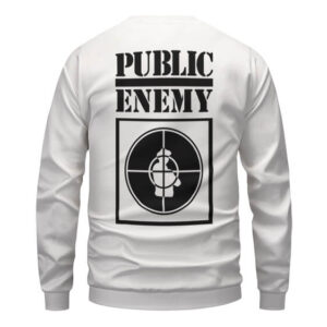 Hip Hop Group Public Enemy Photo Art Sweatshirt
