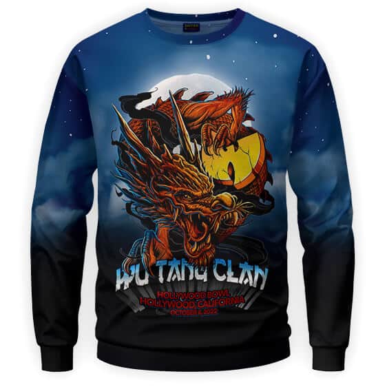 Hollywood Bowl Tour Wu-Tang Clan Crewneck Sweater