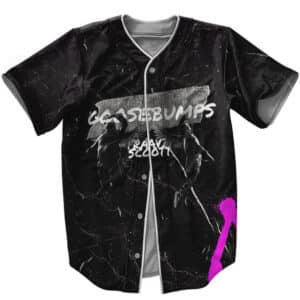 Iconic Goosebumps Travis Scott Baseball Shirt