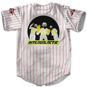 Intergalactic Beastie Boys White Baseball Shirt