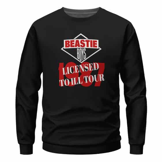 Licensed To Ill 1987 Beastie Boys Black Sweater