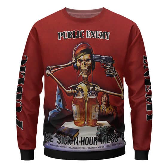 Muse Sick-n-Hour Mess Age Album Cover Sweater