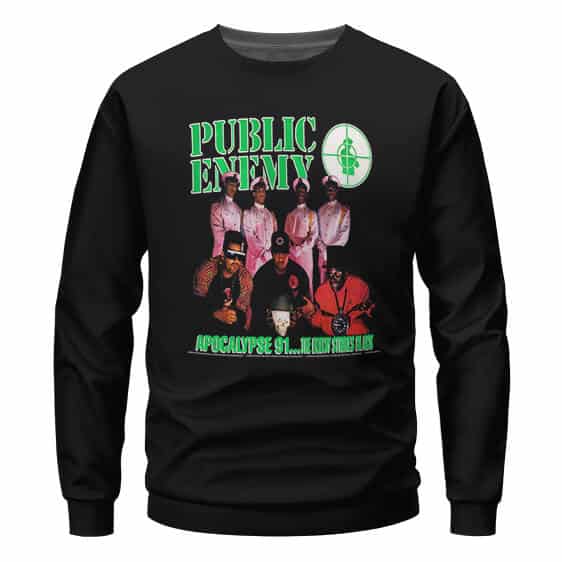 Public Enemy Apocalypse 91 Vintage Cover Sweater