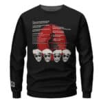 Public Enemy Iconic Songs Typography Art Sweater