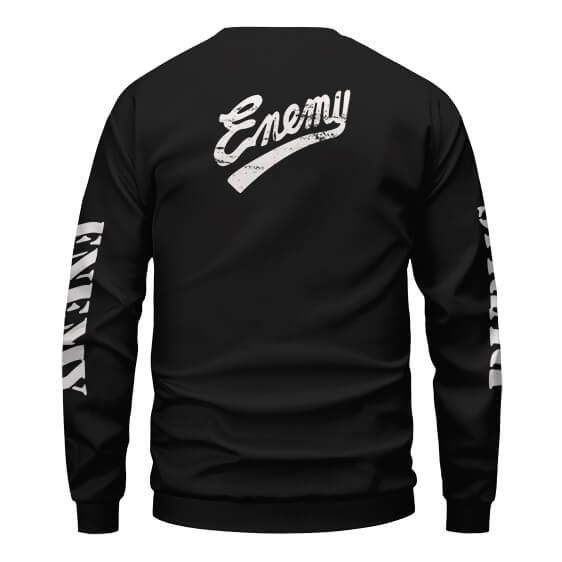 Public Enemy Target Logo Grunge Art Sweater