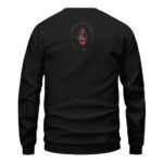 Public Enemy Trippy Skull Glitch Art Sweatshirt