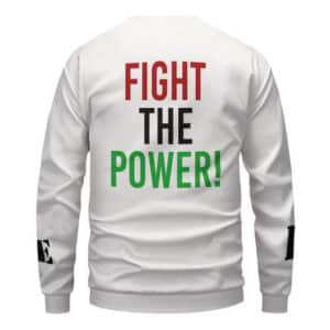 Puma X Public Enemy Fight The Power White Sweater