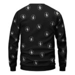 Rap Group Public Enemy Logo Pattern Sweatshirt