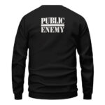 Rap Group Public Enemy Minimalist Logo Sweatshirt