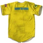 Robot Art Beastie Boys Yellow Baseball Uniform