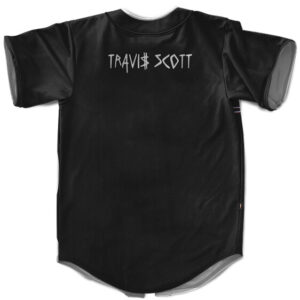 Sicko Mode Travis Scott Black Baseball Shirt