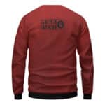 Skull Art Public Enemy Members Red Sweatshirt