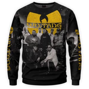 The Complete Wu-Tang Clan Members Black Sweater