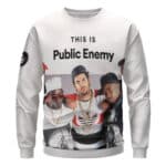 This Is Public Enemy Colored Photo Art Sweatshirt