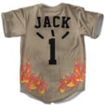 Travis Scott Cactus Jack x Jordan Baseball Jersey