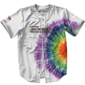 Travis Scott Turbulence Tie Dye Baseball Uniform