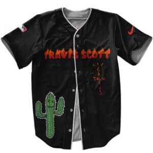 Travis Scott x Nike Rodeo Black Baseball Jersey
