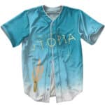 Welcome to Utopia Cactus Jack Blue Baseball Shirt