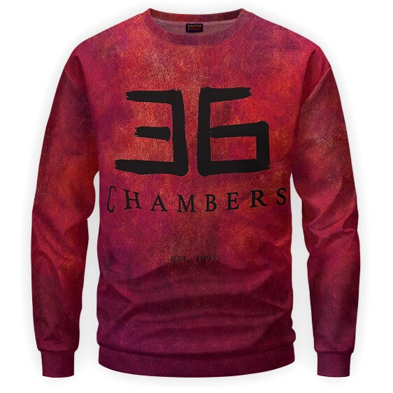 Wu-Tang Clan 36 Chambers Red Crewneck Sweater