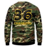 Wu-Tang Clan Green Camouflage Crewneck Sweatshirt
