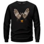 Wu-Tang Clan Hand Signs Black Crewneck Sweater