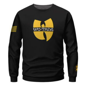 Wu-Tang Clan Iconic Logo Black Sweatshirt