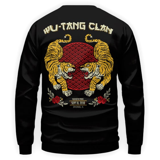 Wu-Tang Clan Tiger Art Design Crewneck Sweatshirt