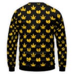 Wu-Tang Clan x Weed Logo Pattern Crewneck Sweater