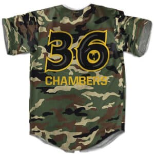 36 Chambers Camouflage Wu-Tang Baseball Jersey