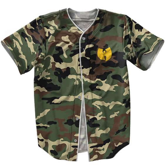 36 Chambers Camouflage Wu-Tang Baseball Jersey